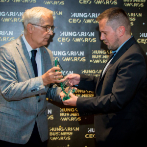 CEO awards a sales működésfejlesztés és változásmenedzsment eredményekért